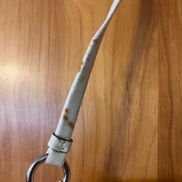 Larger Coach tote- has blemishes pictured on handles. Make up stain on the insid - Picture 5 of 5